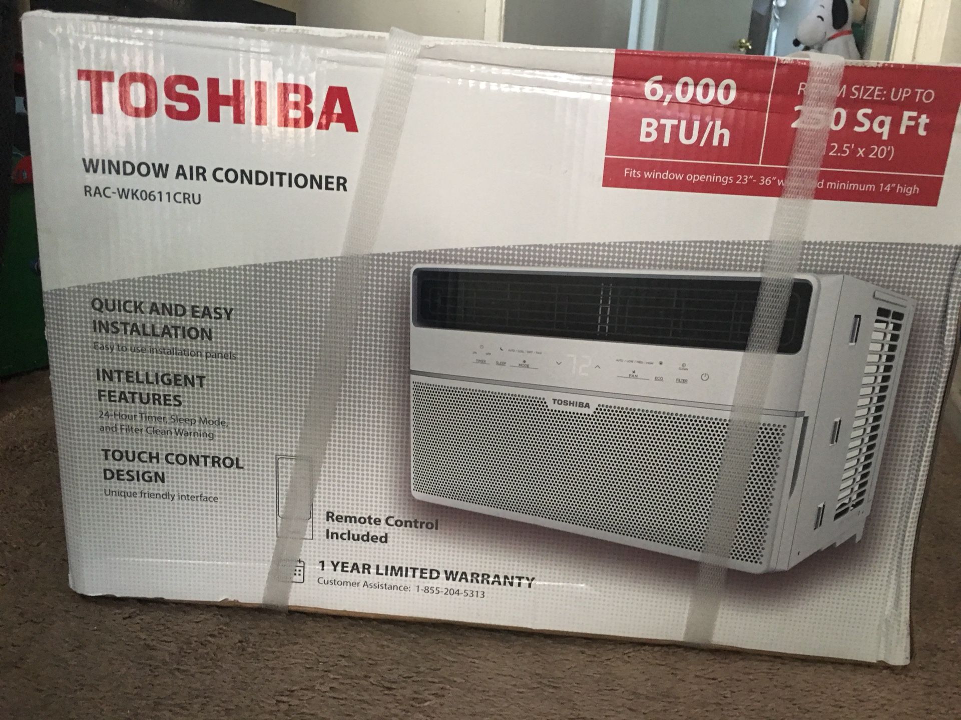 Toshiba air Toshiba RAC-WK0611CRU (Home Depot) air conditioner