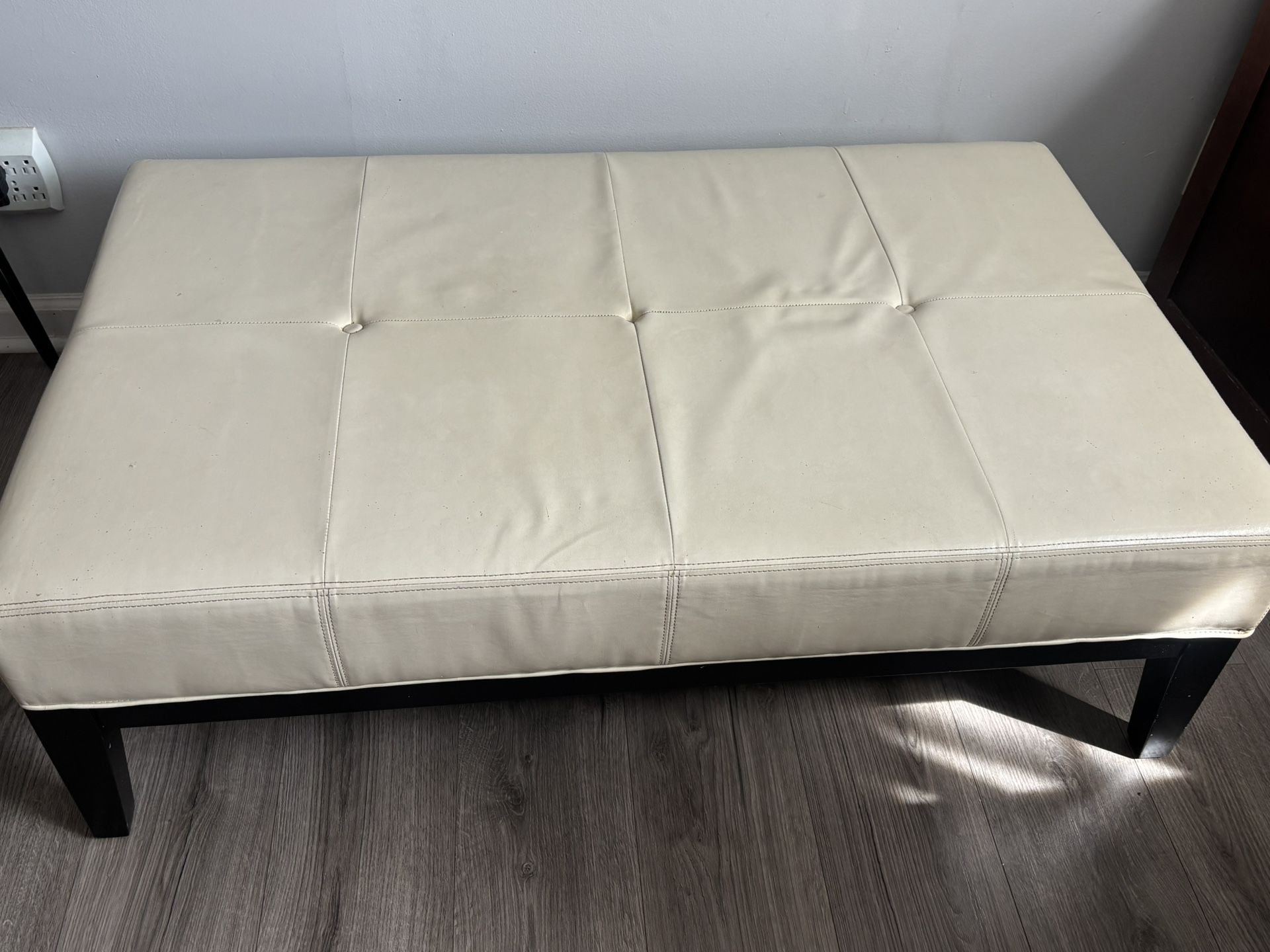 Tan Couch Stool