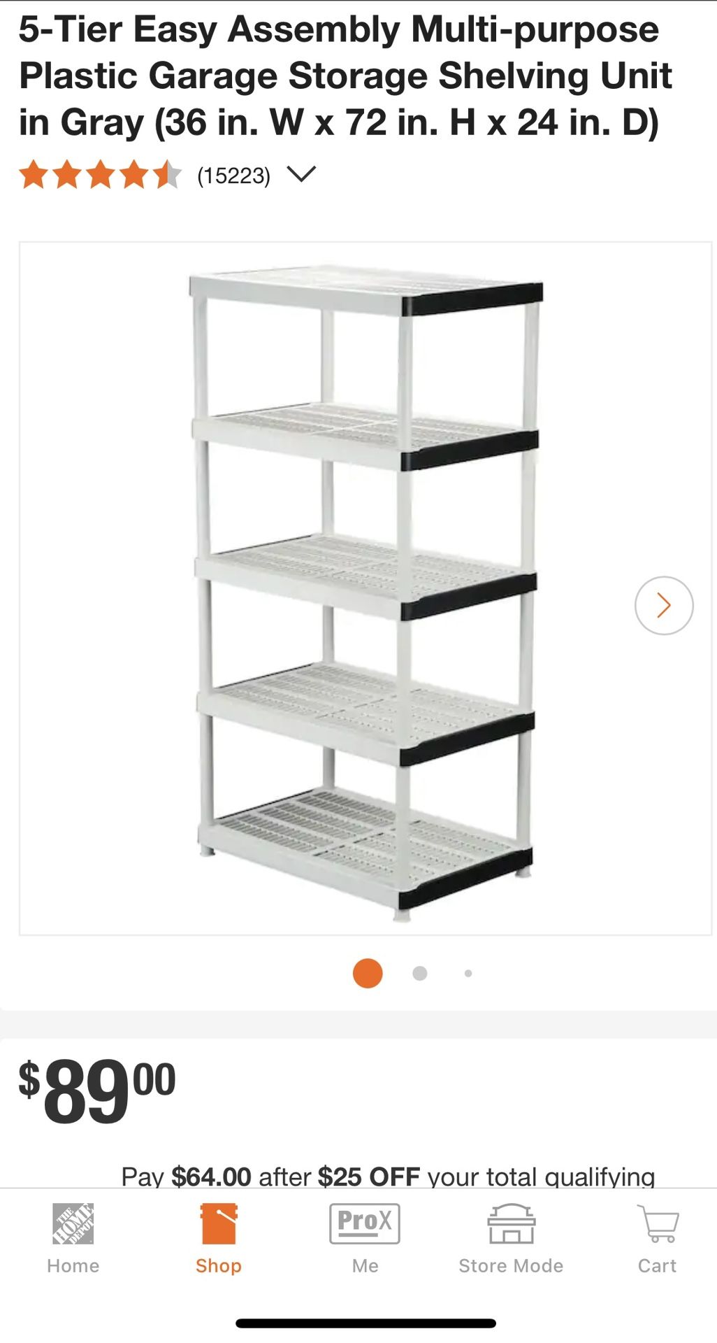 Garage Storage Shelving