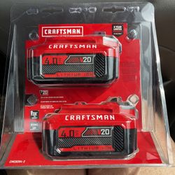 Craftsman Battery’s 
