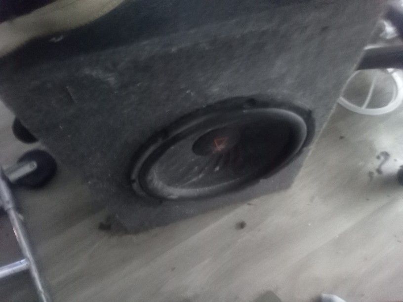 12" Single Sub Customer Box