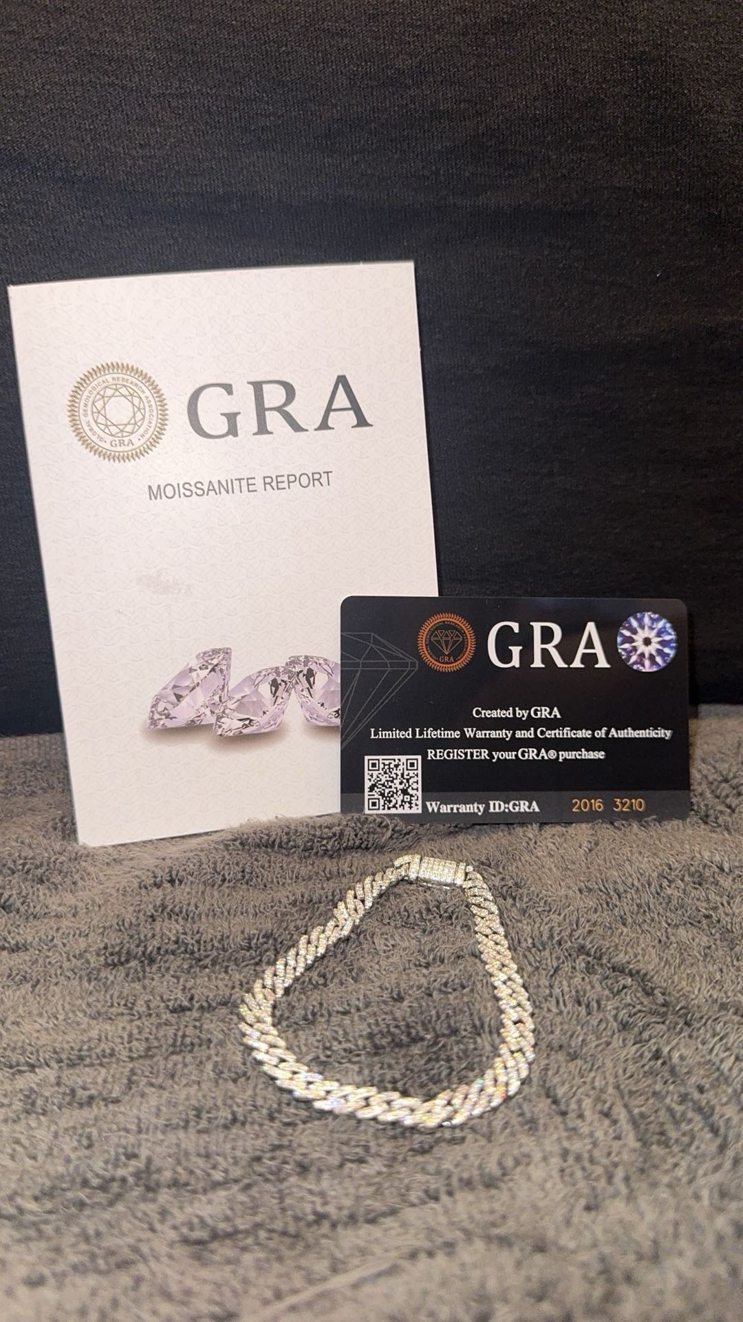 VVS1 Moissanite Silver Bracelet