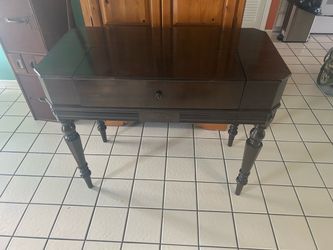 Antique 1920s Mahogany Spinet Writing Desk / Secretary – Beautiful Condition