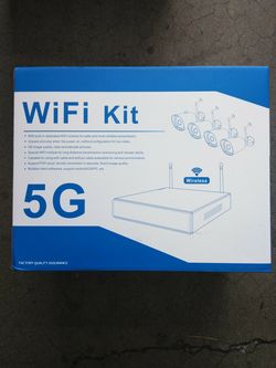 Wi-Fi 4 camera security system 5G