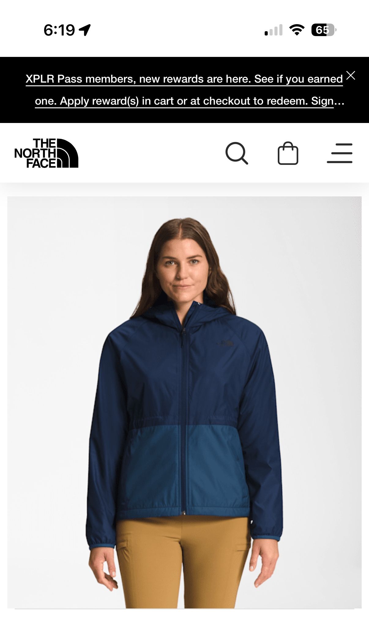 North Face Jacket New Size Small 