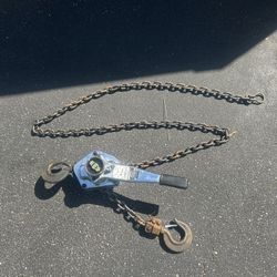 3 Ton Chain Hoist Ingersoll Rand 
