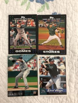 Tampa Bay Devil Rays Baseball Cards