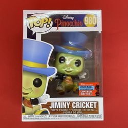 Funko Pop! Disney Pinocchio Jiminy Cricket #980 NYCC 2020 Fall Convention