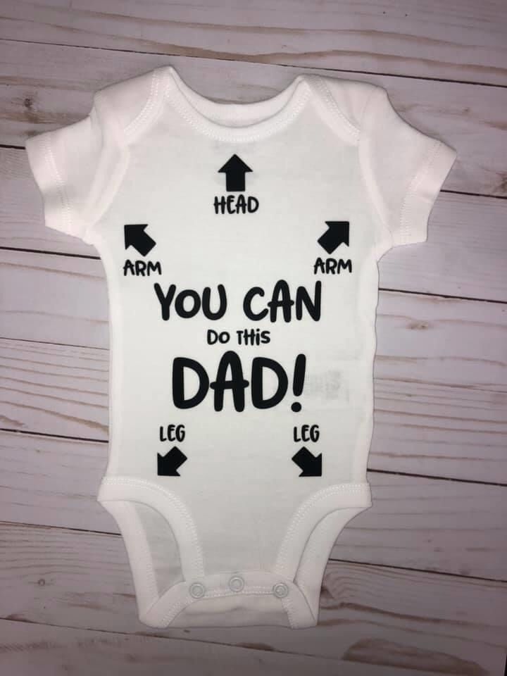 Funny Onesie for new dad
