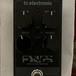 TC Electronic Fangs Metal Distortion Pedal