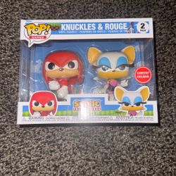 Knuckles and Rouge Funko Pop