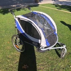 Double Bike Trailer & Stroller 