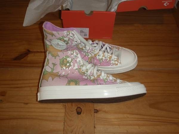 Brand New Converse Chuck Taylor Hi Crafted Florals - Women's Size 10.5