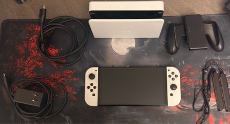 Nintendo Switch OLED White Bundle with Accessories