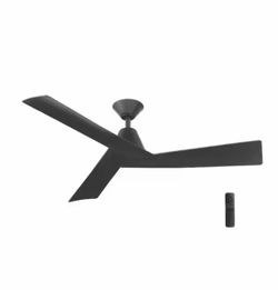 Easton 52 in. Indoor/Outdoor Black ceiling fan