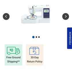 Brother embroidery machine sell/trade