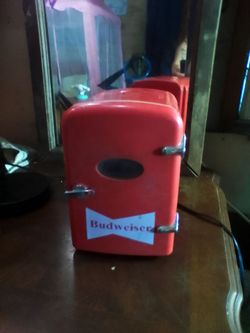 Budweiser mini fridge