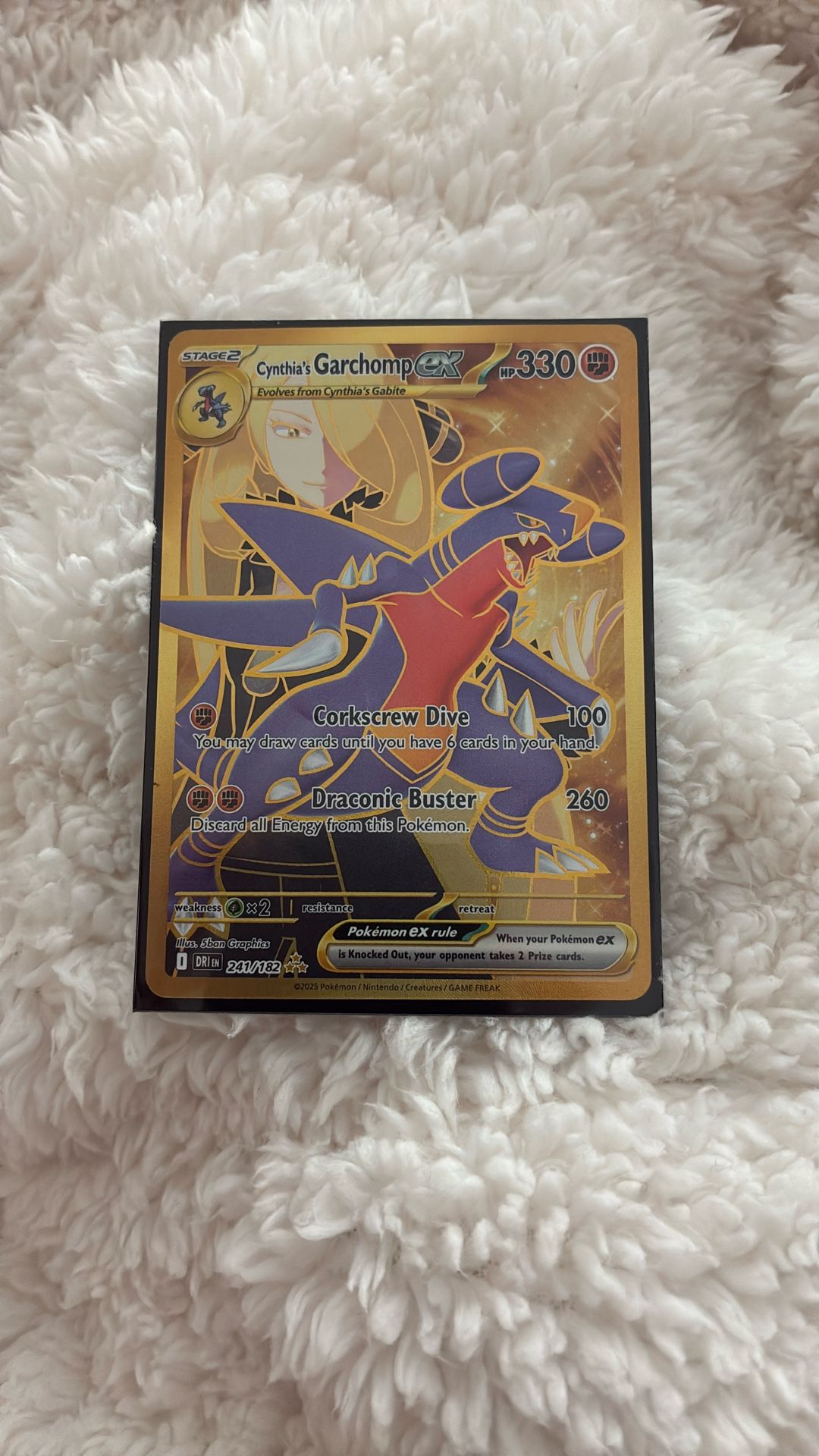 Cynthia’s Garchomp Ex 