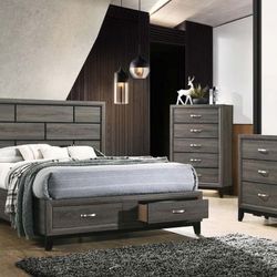 Brand New 4 Pc Queen Bedroom Set