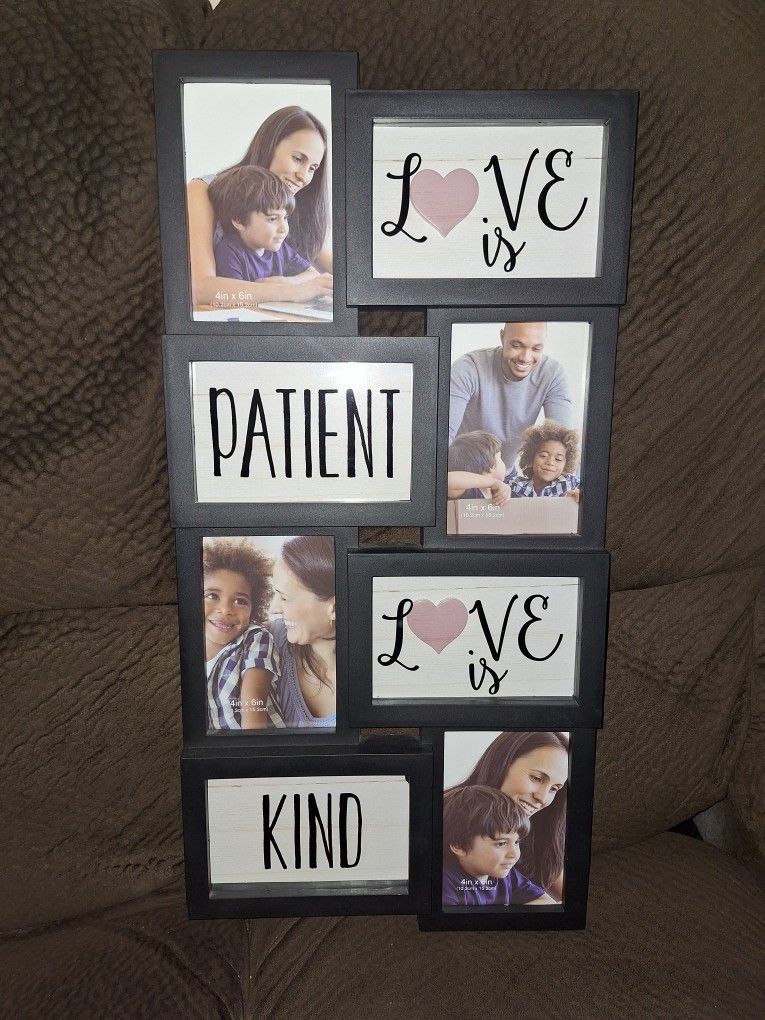 Picture Frame - Love Is Patient Love Is Kind