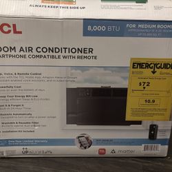TCL 8,000 BTU Room Smart Air Conditioner