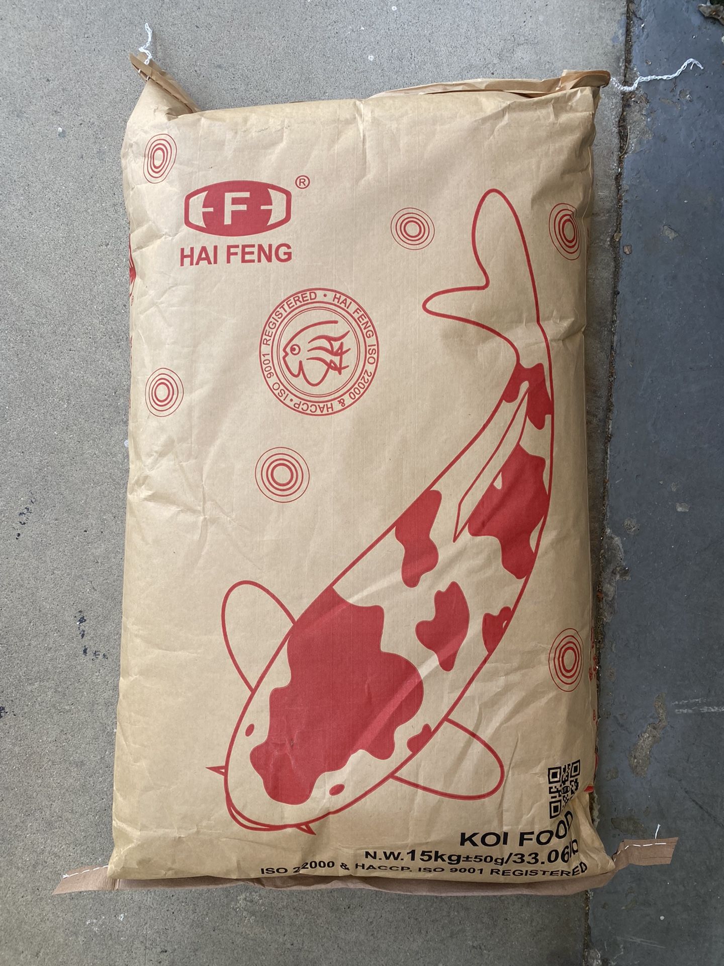 Hai Feng Koi Food 44lb/20kg