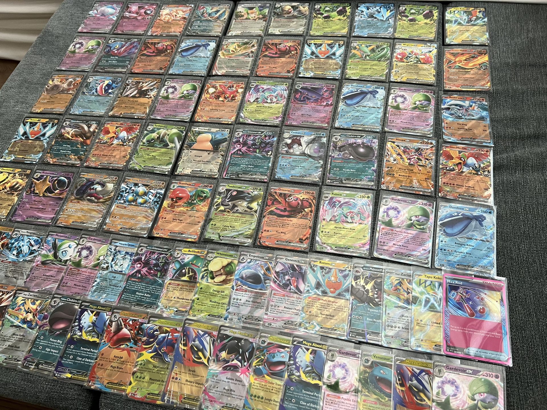 bulk pokemon card lot Huge Of Double Rare Ex Holo Cards! Collection 500 Pokémon Cards Bulk Lot…