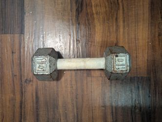 10lb Steel Dumbbell