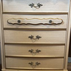 1970’s French Provincial Dresser & Mirror 