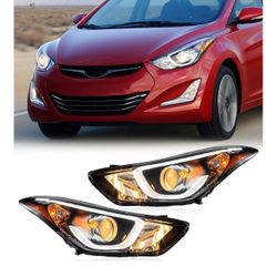 14-16 Hyundai Elantra Headlights