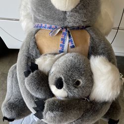 Vintage Kuala Bear Stuffed Animal- vintage, made In Australia 
