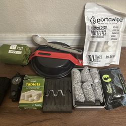Camping hiking survival kit
