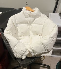 White Puffer Jacket