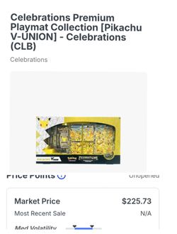 Pikachu V-Union Celebrations