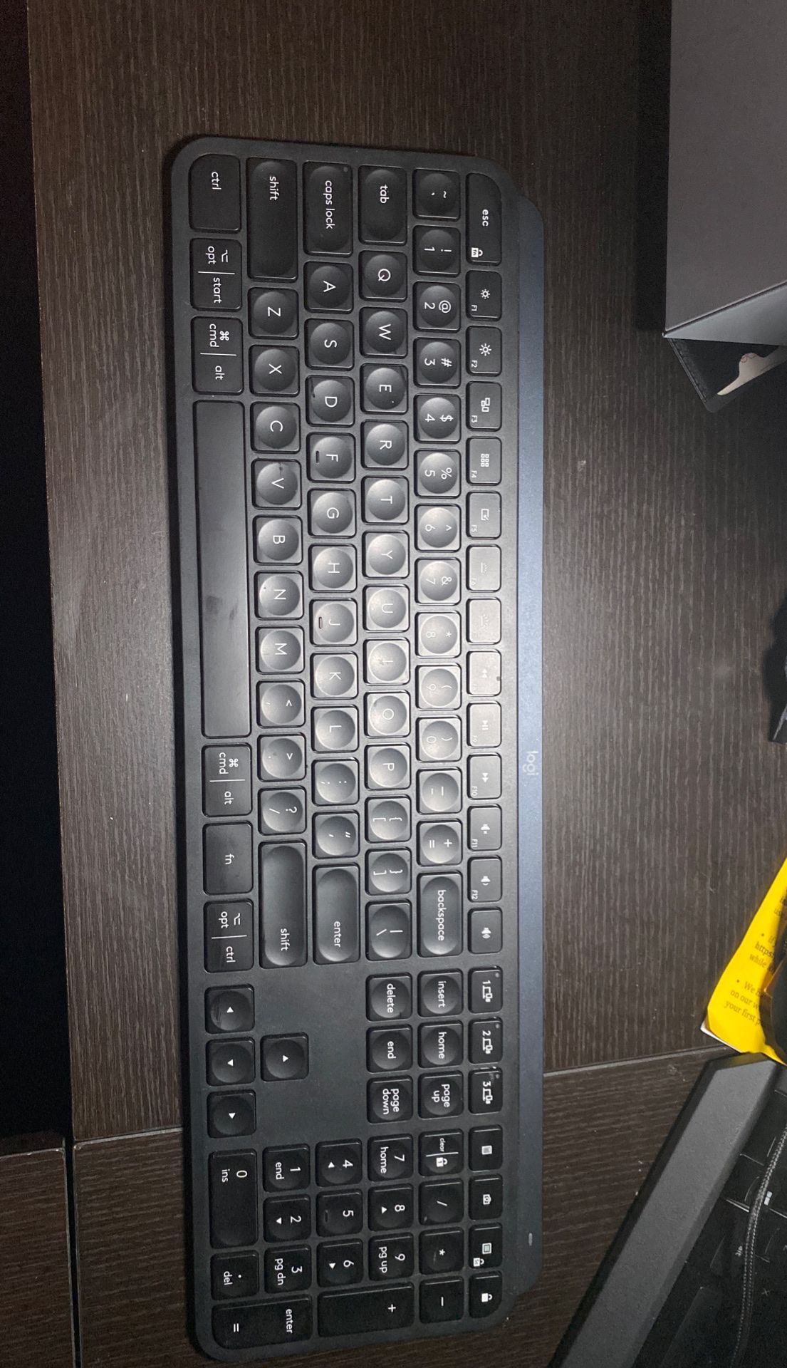 Keyboard and mouse