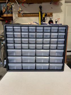 44 drawer plastic drawer cabinet storage
