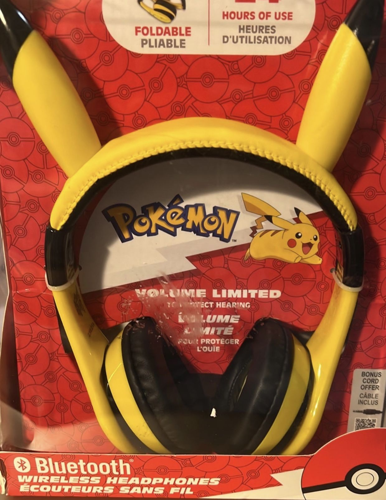 Pokemon Bluetooth Wireless Headphones