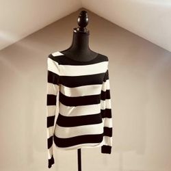 Small Striped Long Sleeve Top