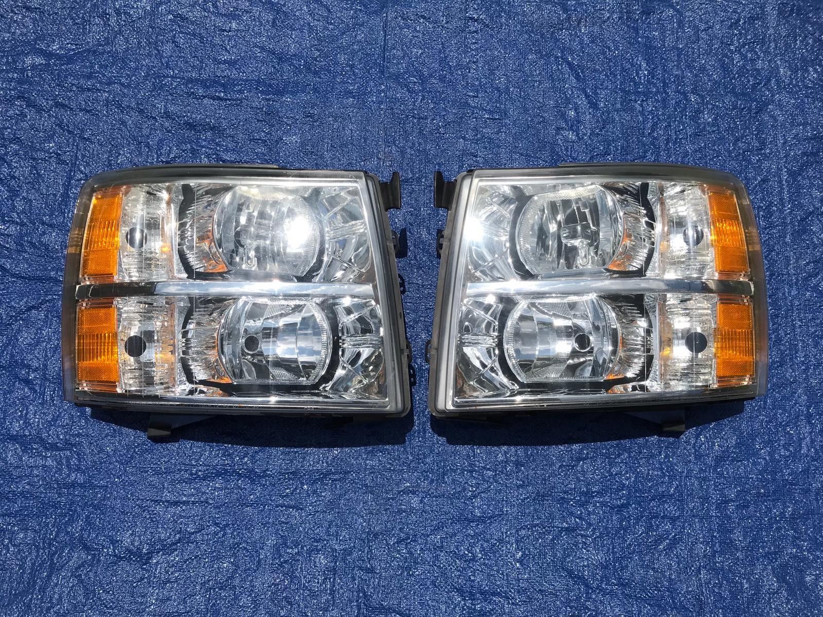 Chevy Silverado headlights