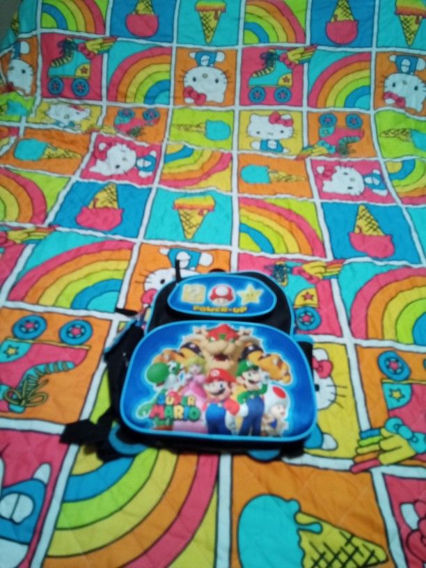 Kids Mario Bros Small Backpack