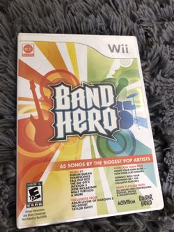 Band Hero for wii game