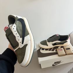 Jordan 1 Travis Scott medium olive size  9.5  