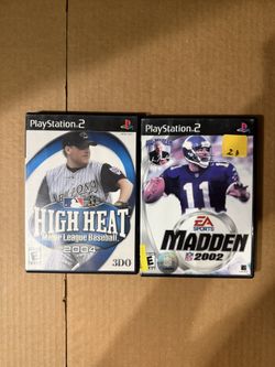 PlayStation 2 Games- $2 Each