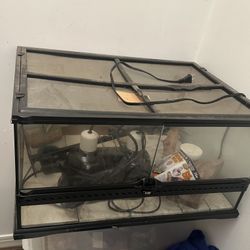 Front Opening Enclosure For Geckos/bearded Dragons 