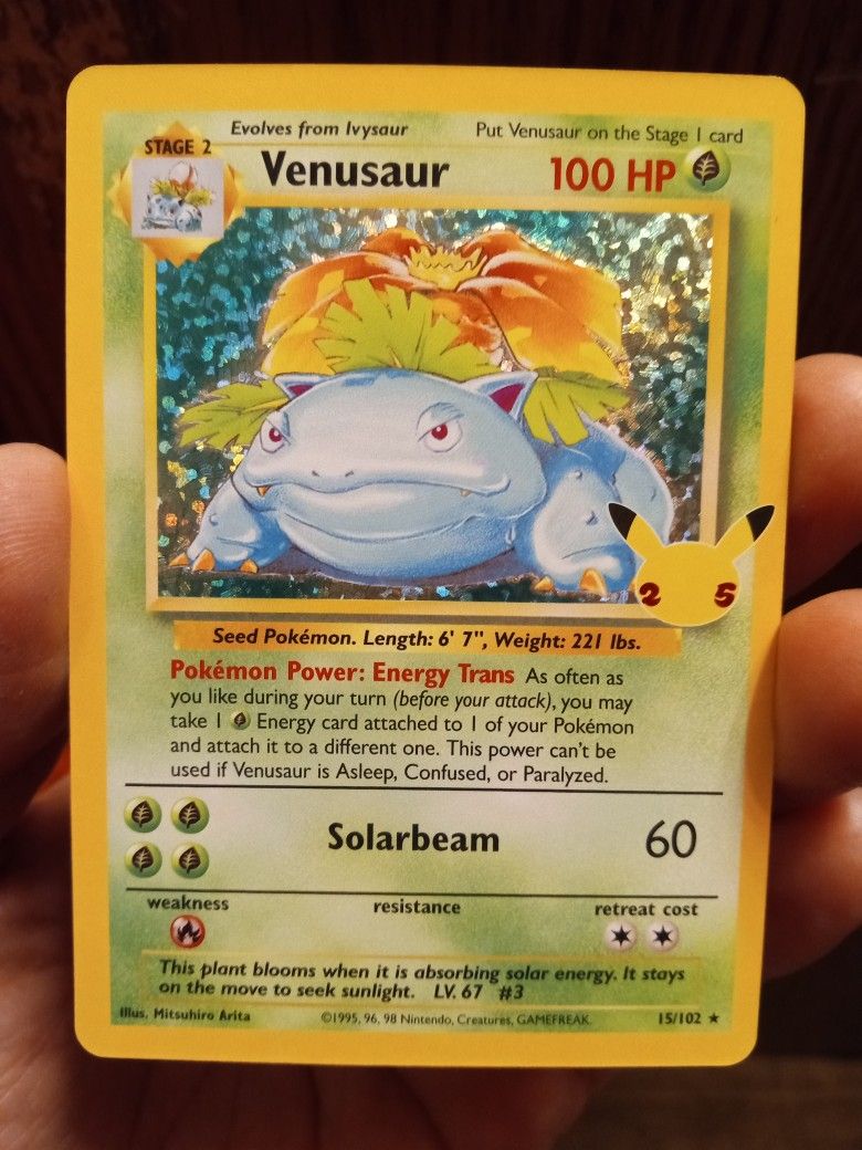 Venusaur Holo🌿🌿🌿