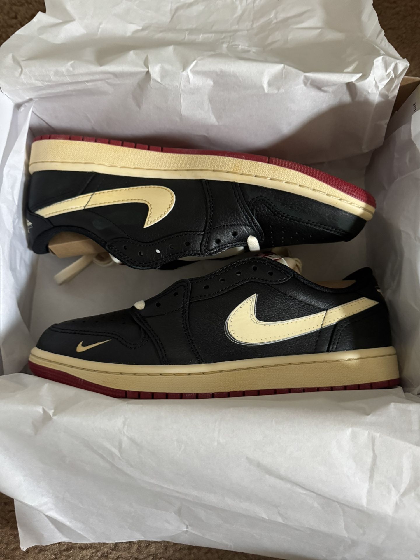 Jordan 1 Low Nigel “Better With Time” Size 8