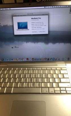 Apple MacBook Pro 15” 2008 Laptop