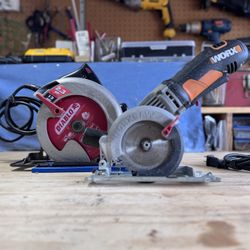 Circular Saw Bundle – Worx Compact + Skilsaw w/ Diablo Blade