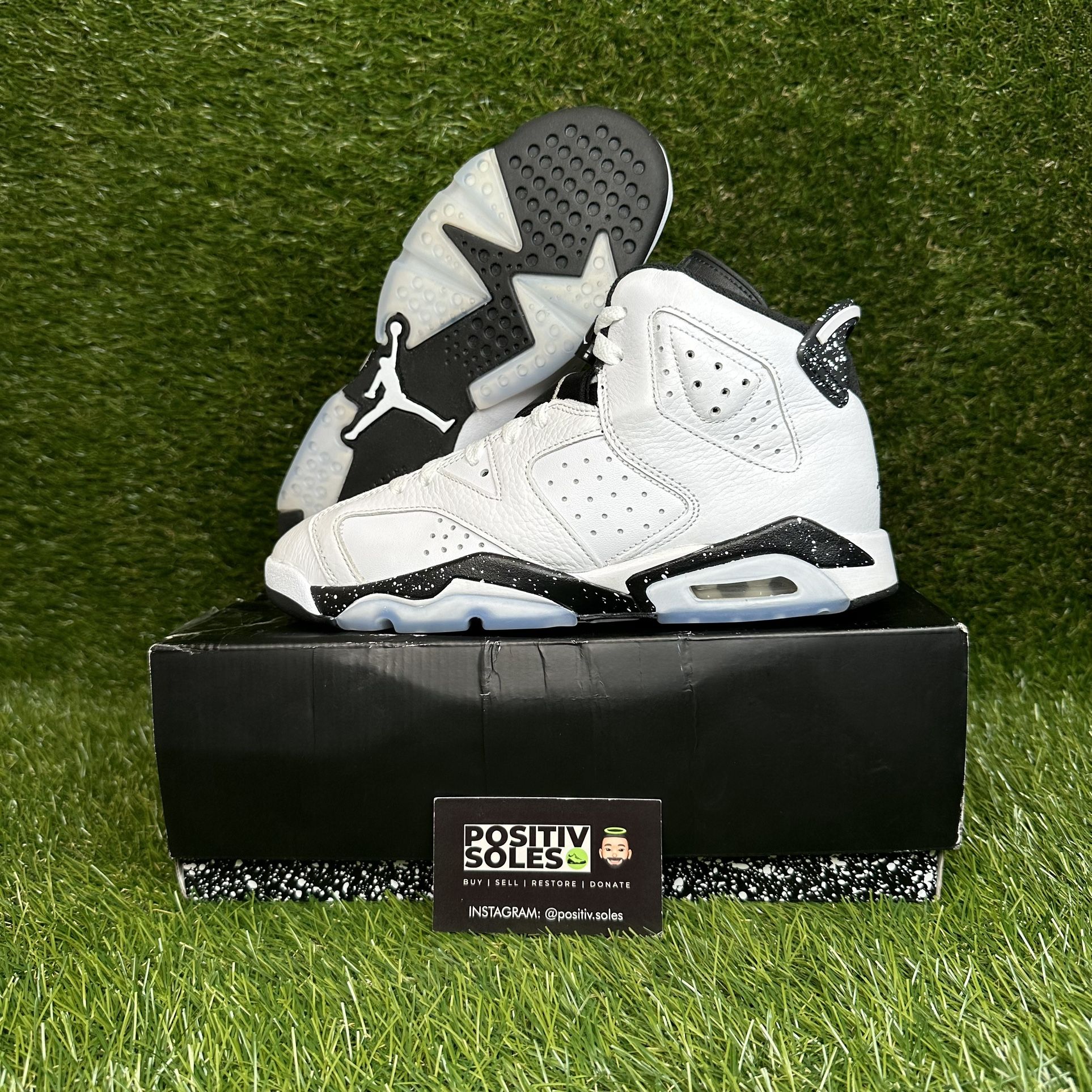 Air Jordan 6 GS Reverse Oreo  