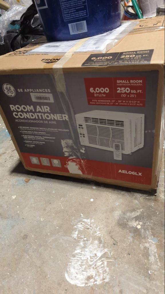 GE air conditioner used one season 